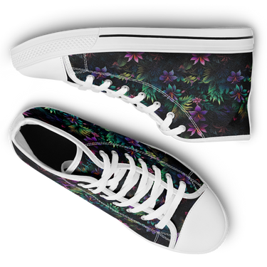 Chokefish™ Urban Peak Retro High Tops-Floral-008